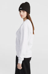 Women of the Wave Crew Sweatshirt White Melange