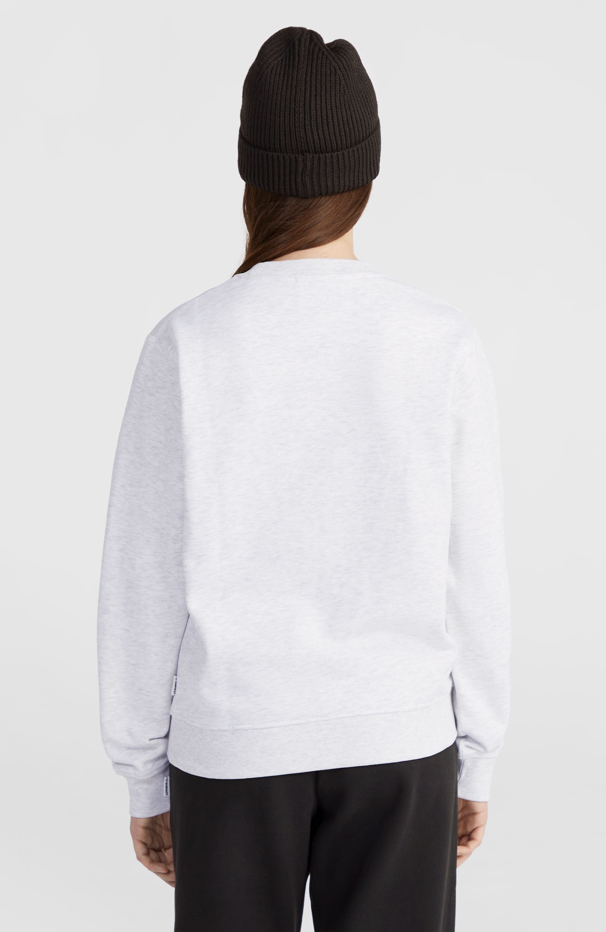 Women of the Wave Crew Sweatshirt White Melange