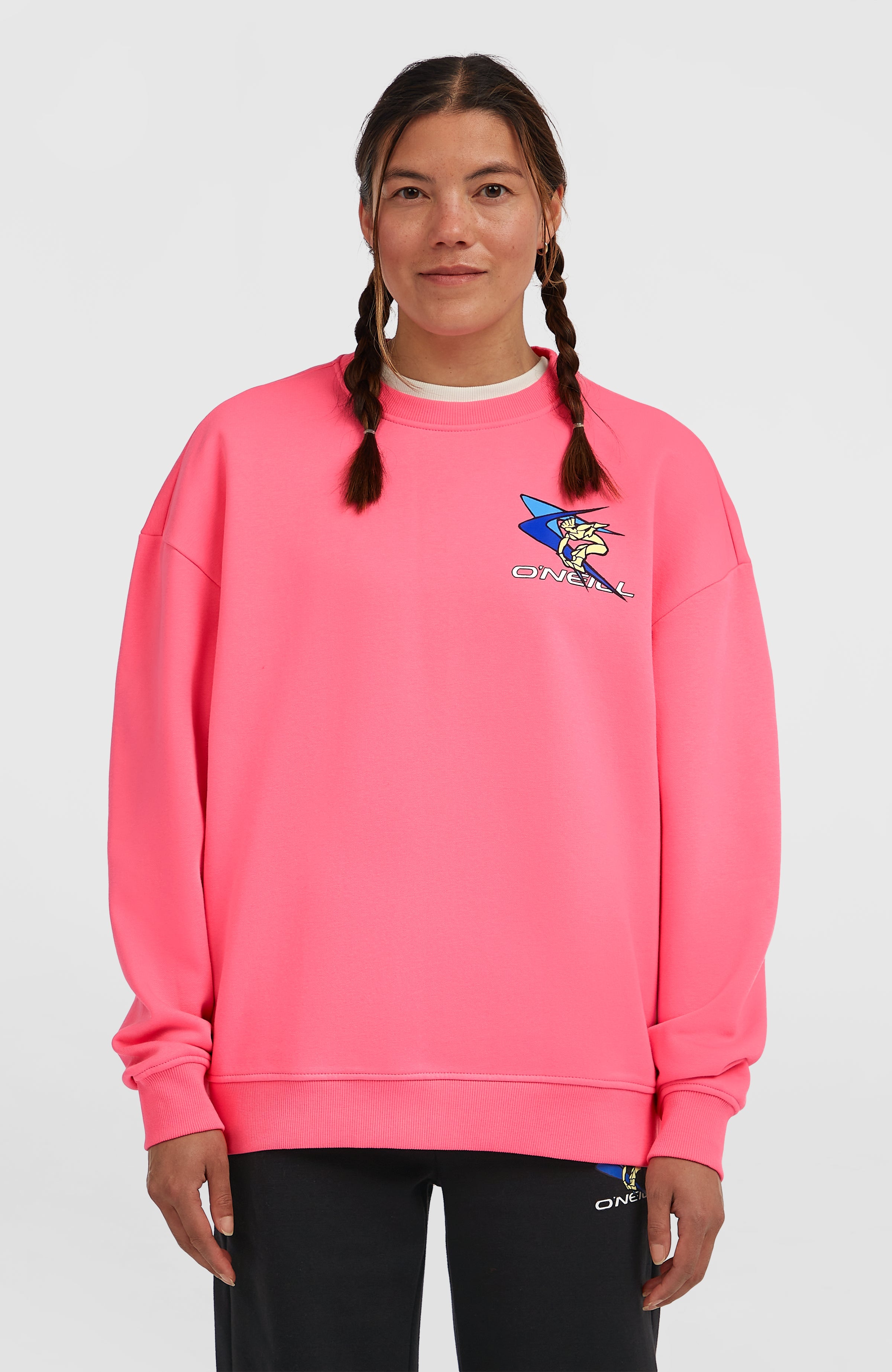 FWC'Play Crew Sweatshirt Skater Pink