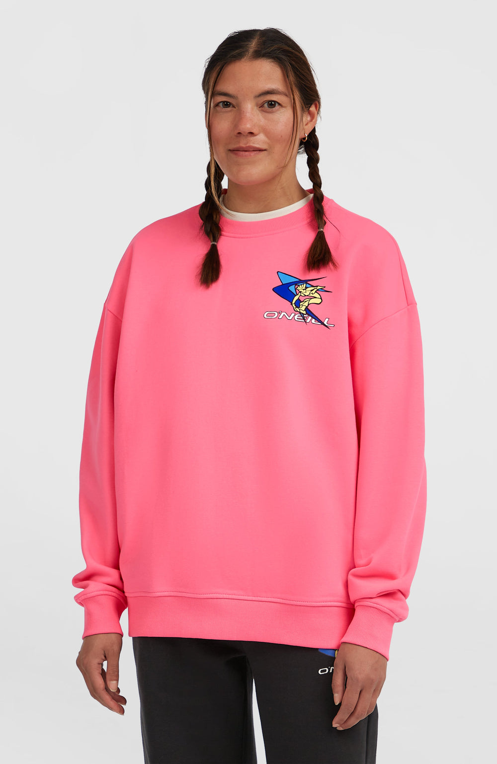 FWC'Play Crew Sweatshirt Skater Pink