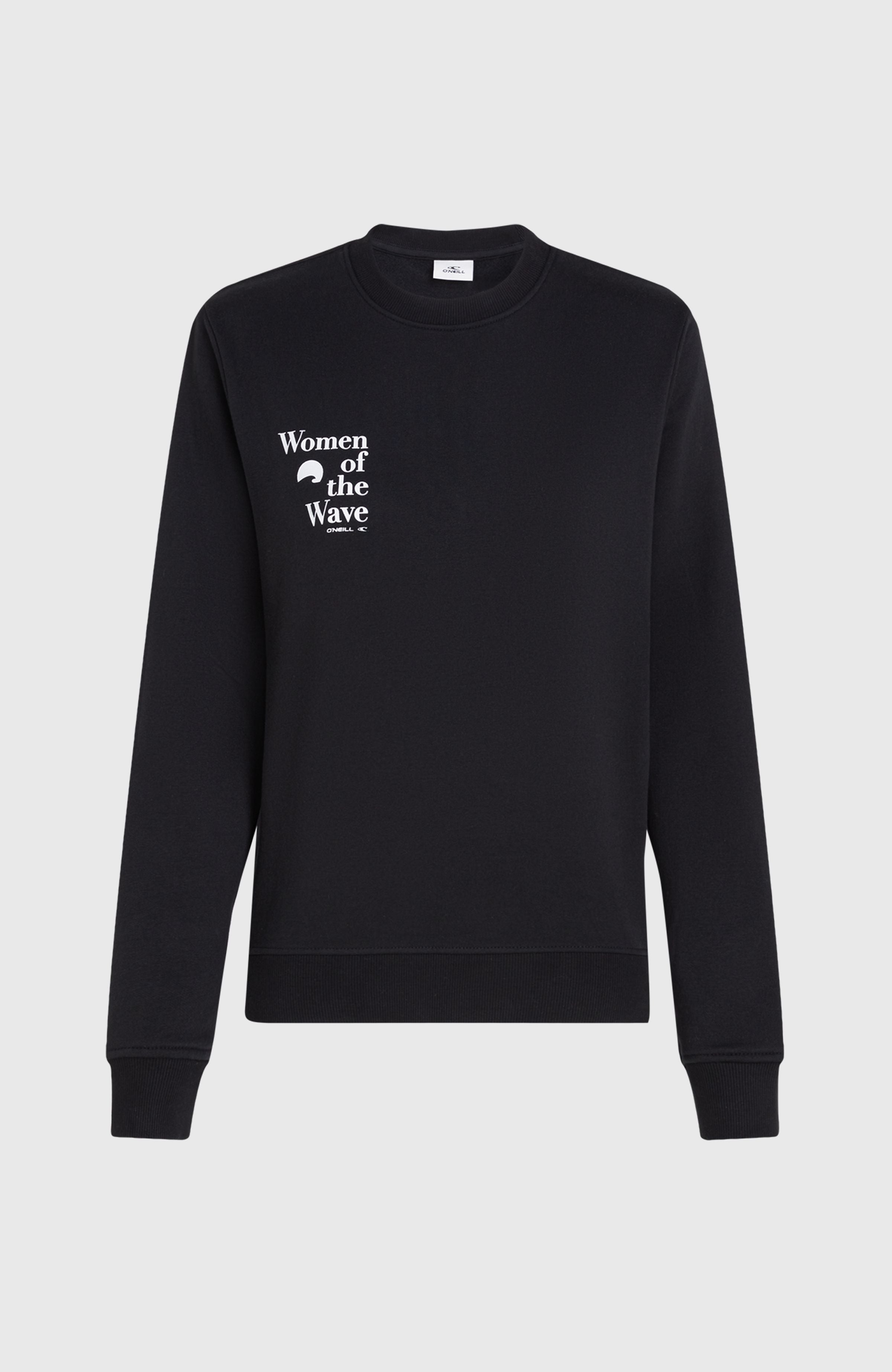 Women of the Wave Crew Sweatshirt Black Out