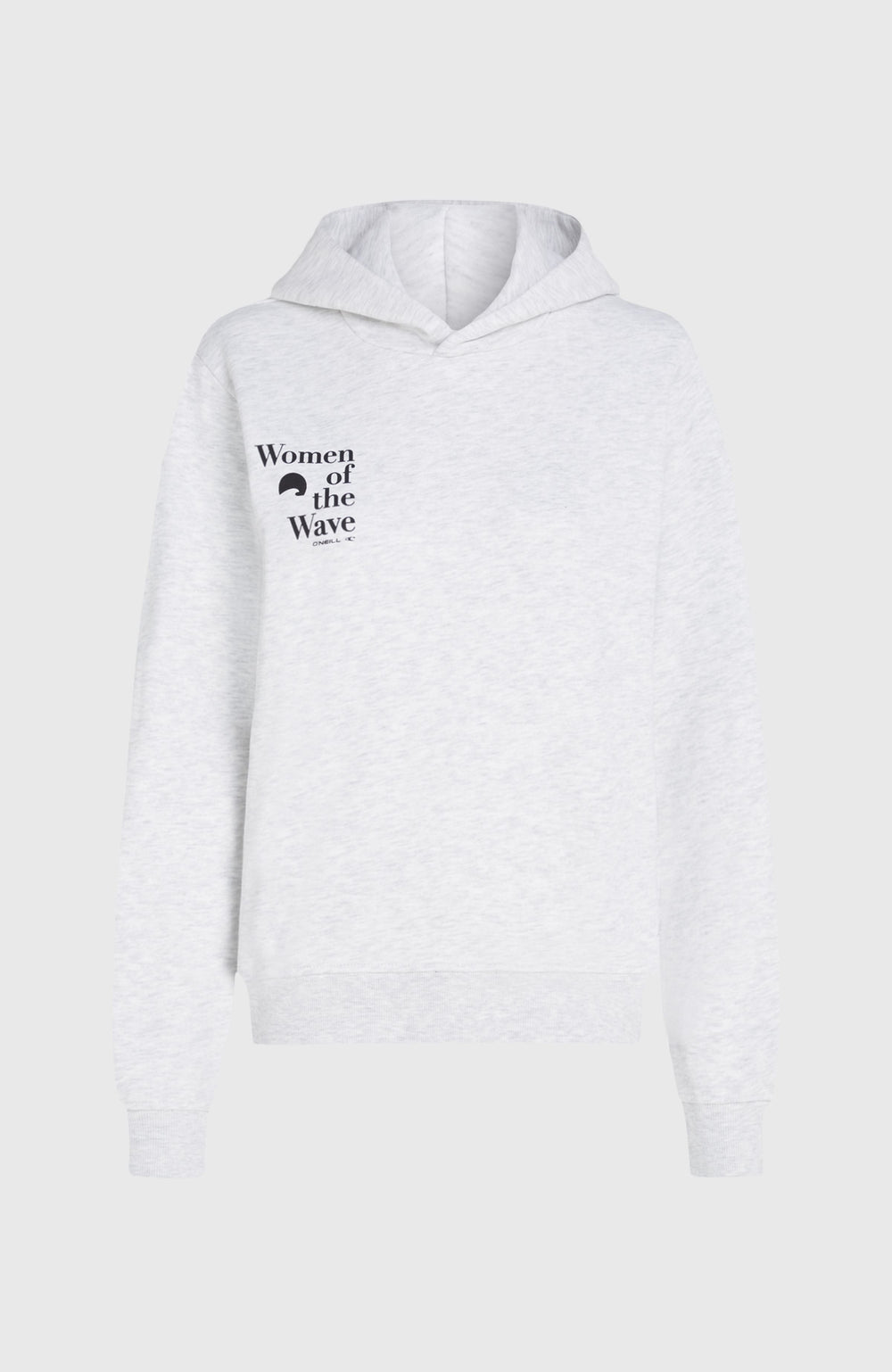 Women of the Wave Hoodie White Melange