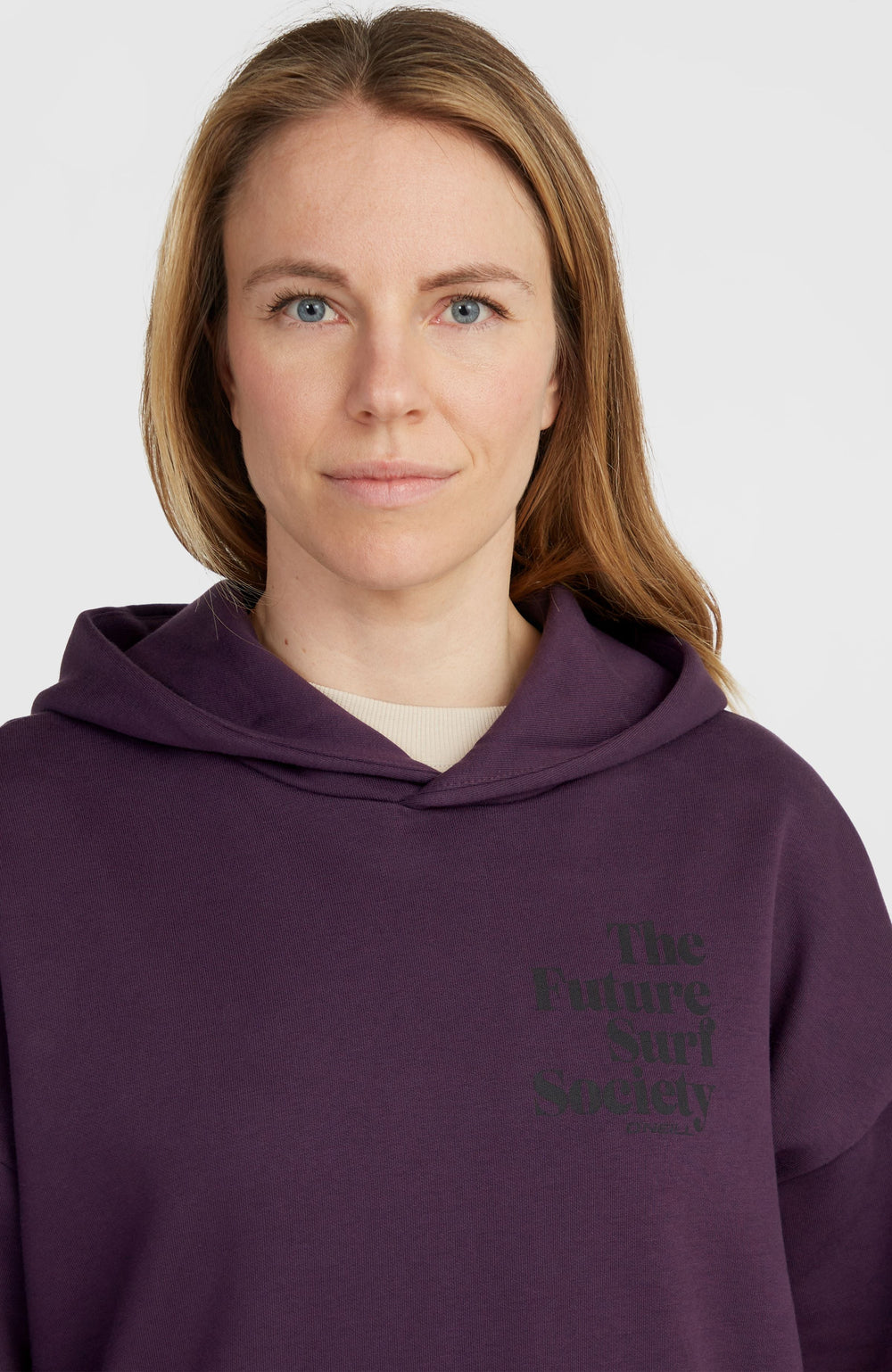 Future Surf Society Hoodie Aubergine