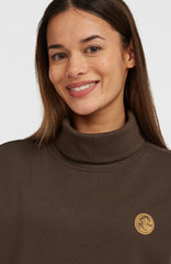 O'Riginals High-Neck Crew Sweatshirt Coffee Bean