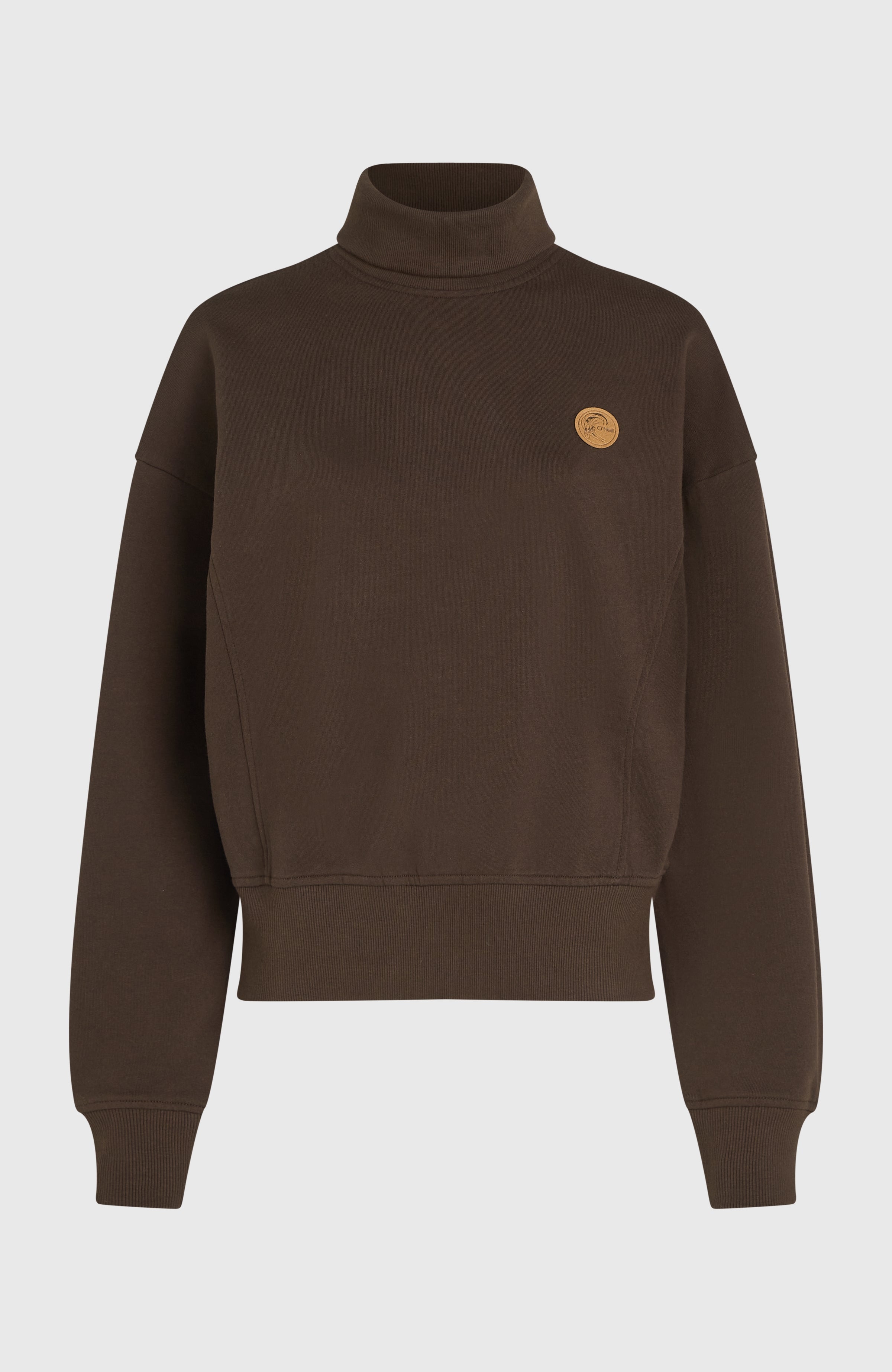 O'Riginals High-Neck Crew Sweatshirt Coffee Bean