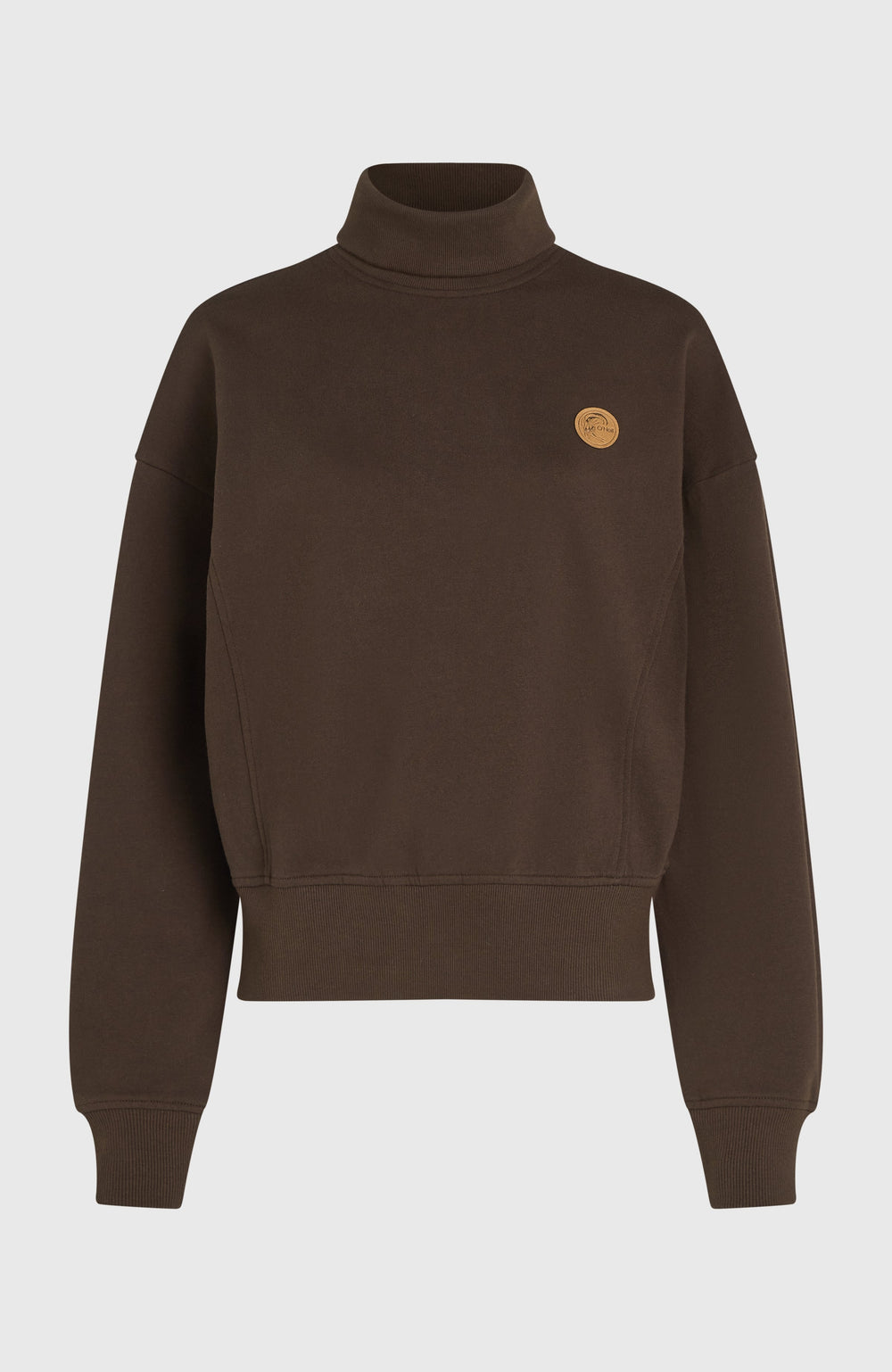 O'Riginals High-Neck Crew Sweatshirt Coffee Bean