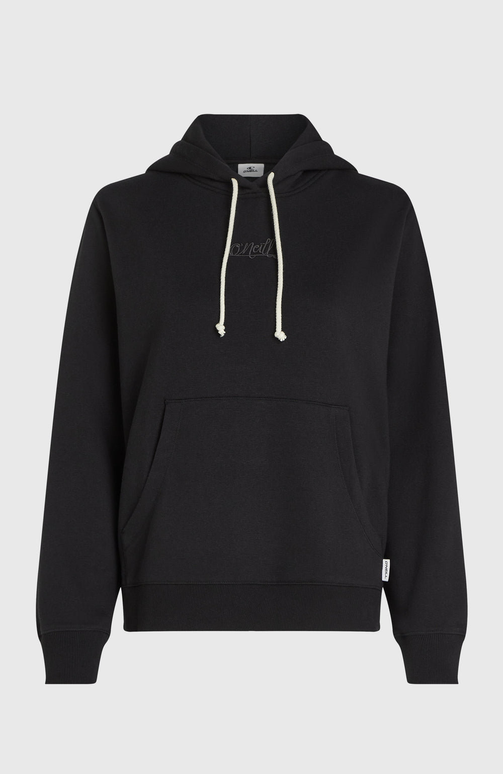 Essentials Script Hoodie Black Out