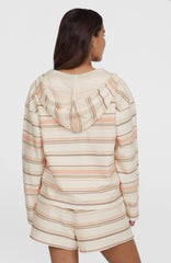 Bavaro Hoodie White Bavarro Stripe