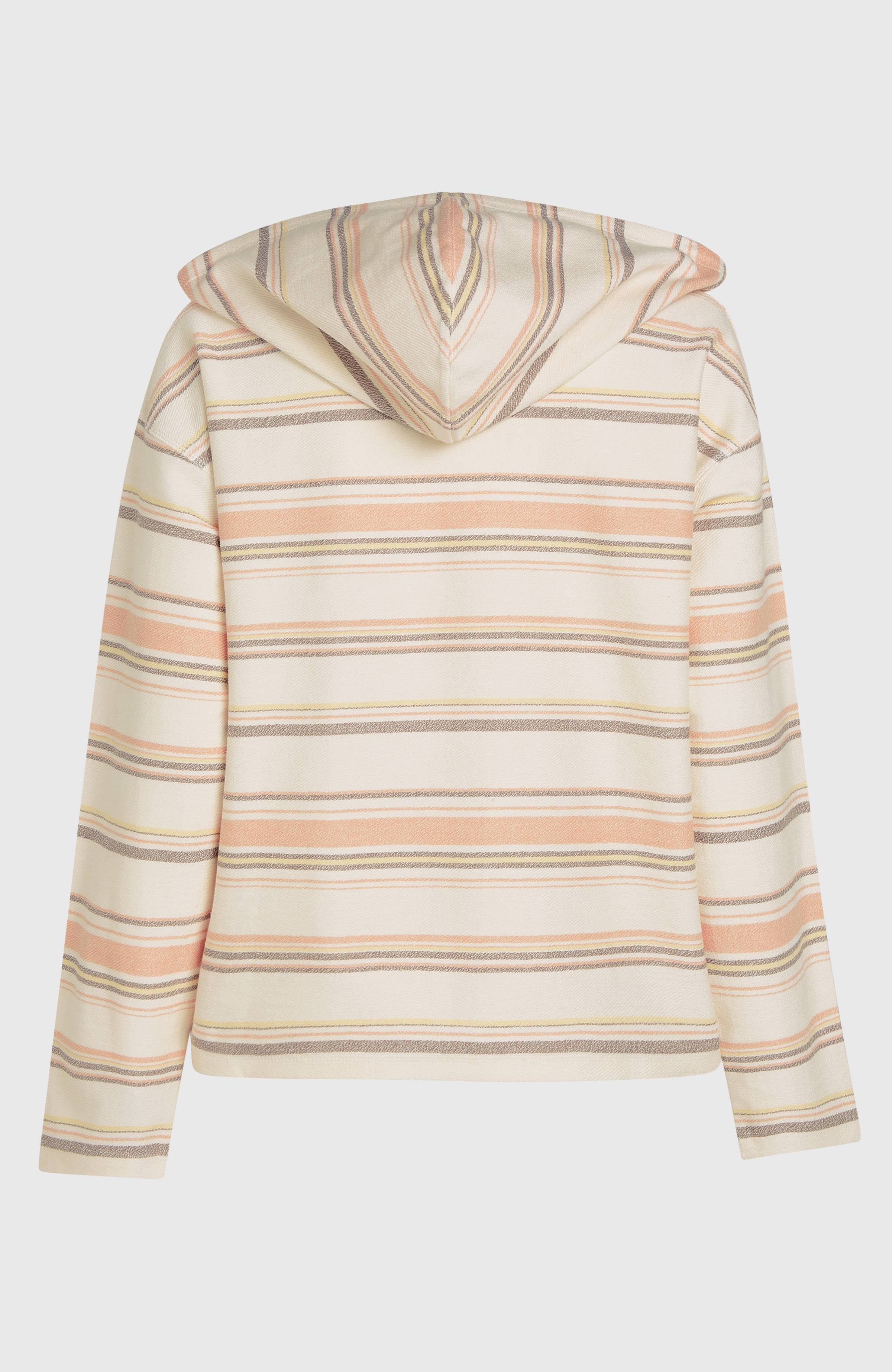 Bavaro Hoodie White Bavarro Stripe