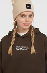 Future Surf Society Hoodie Coffee Bean