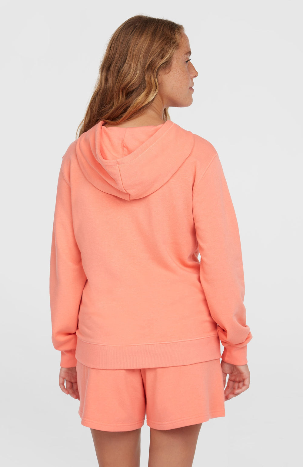 Essentials O'Neill Script Hoodie Coral Pink
