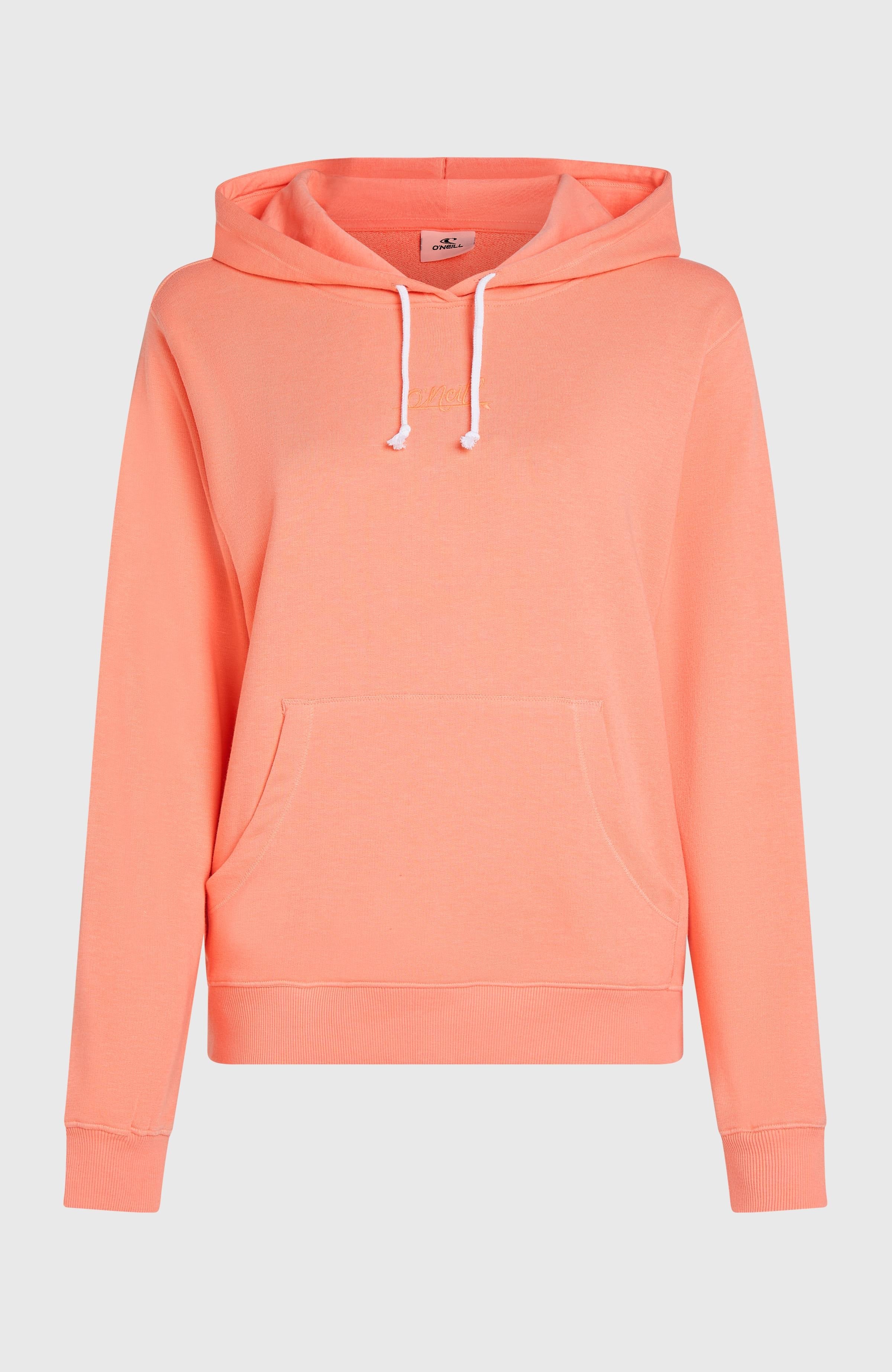 Essentials O'Neill Script Hoodie Coral Pink