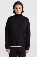 Half-Zip Sweatshirt Black Out