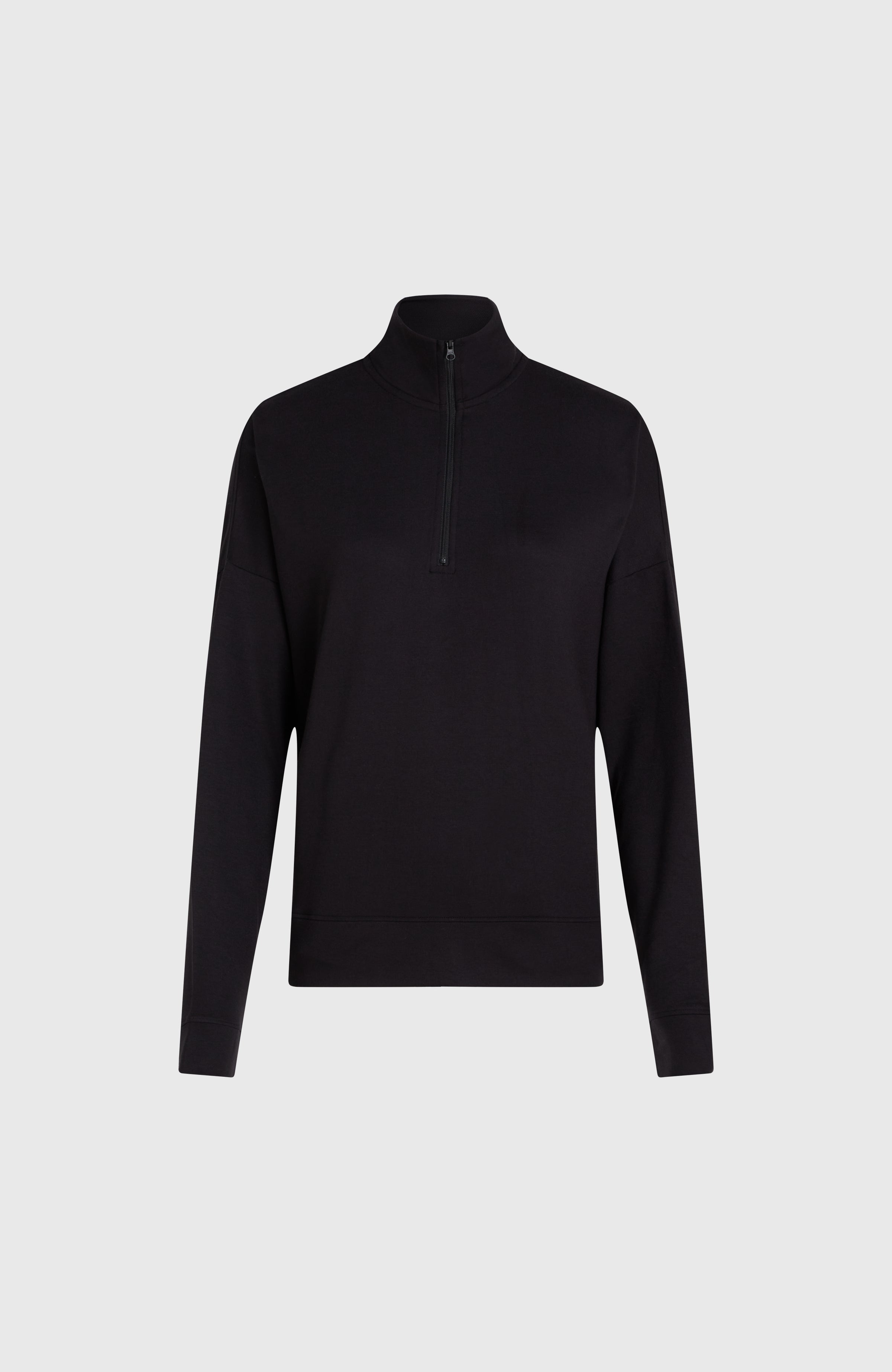 Half-Zip Sweatshirt Black Out