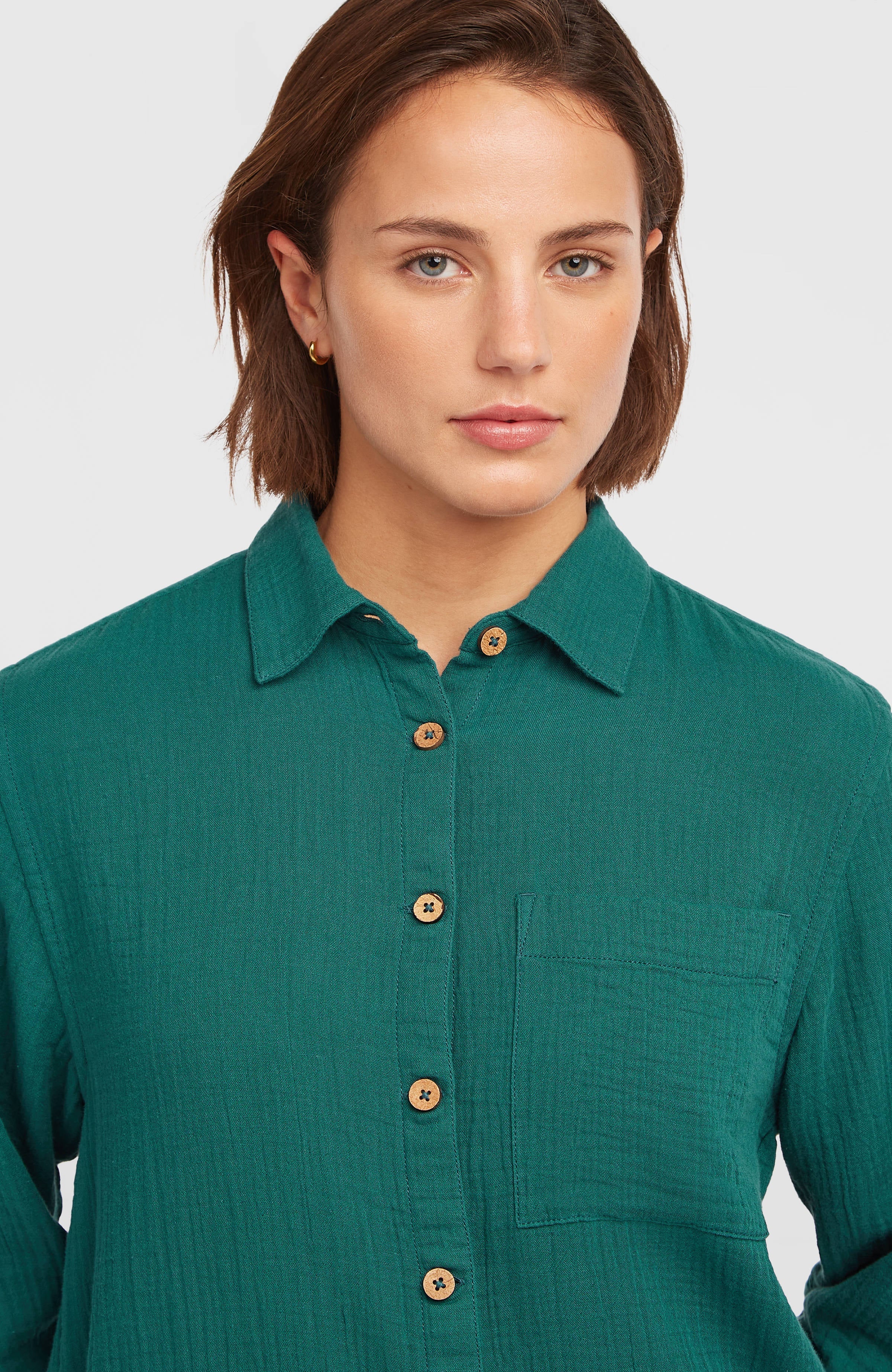 Brenda Shirt Botanical Heat