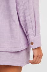 Brenda Shirt Pale Lavender