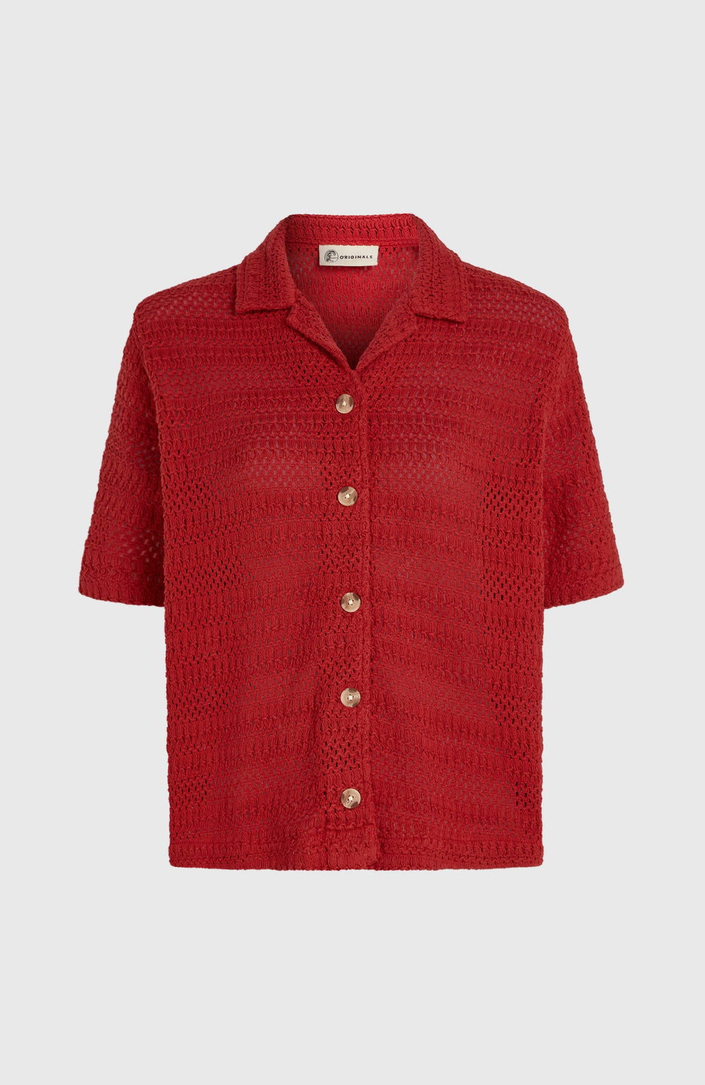O'Riginals Crochet Shirt Midnight Poppy