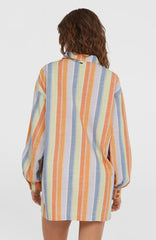 Beach Vintage Long Shirt Vintage Stripe