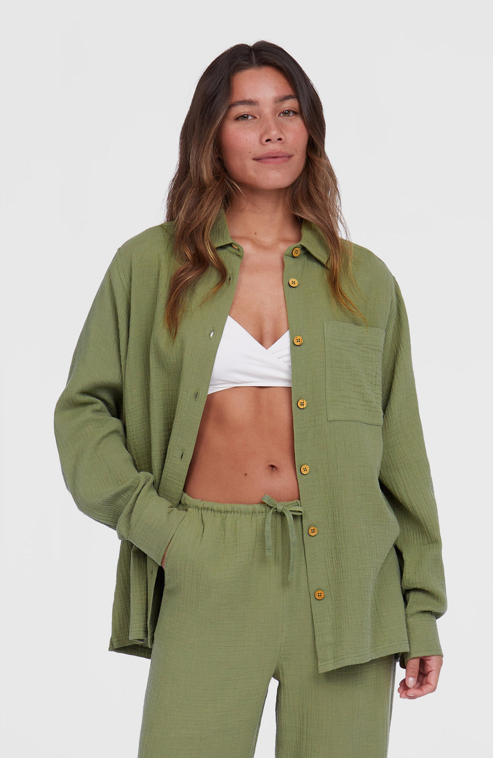 Brenda Shirt Avery Fern