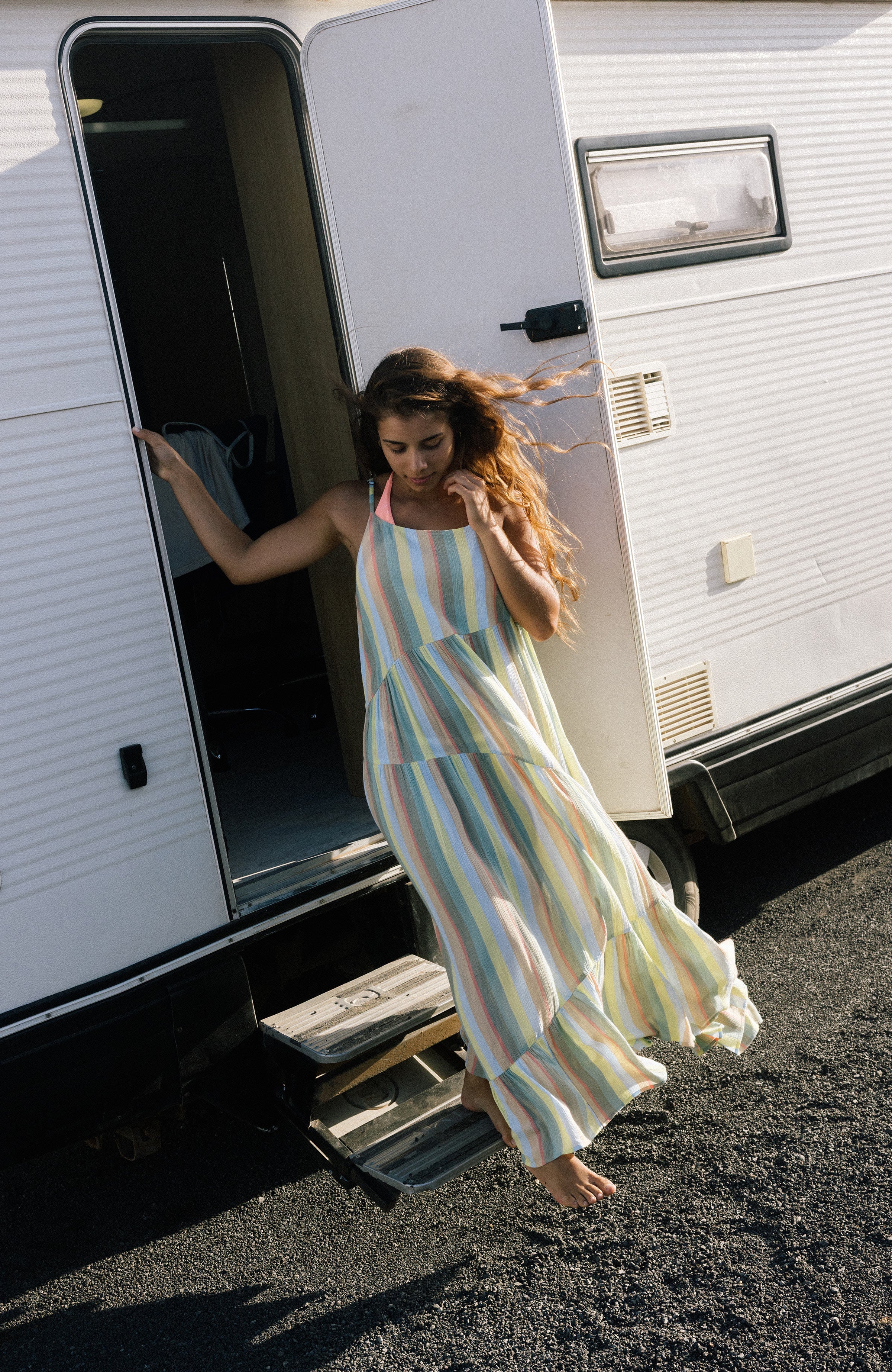 Devyn Maxi Dress Multi Must Haves Stripe