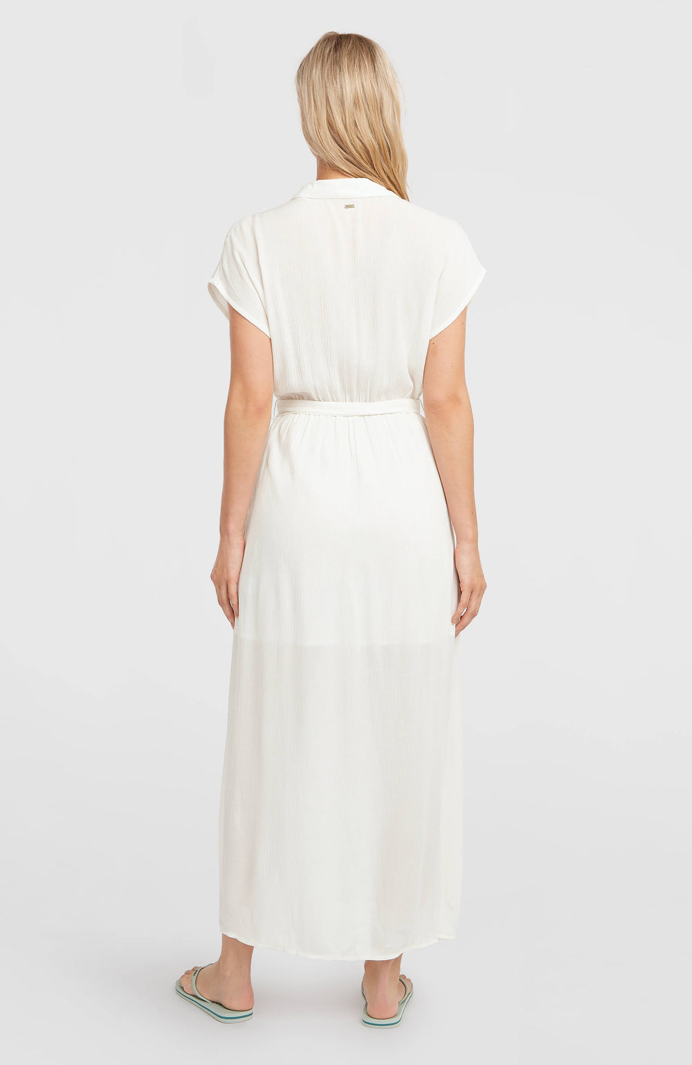 Lori Maxi Shirt Dress Snow White