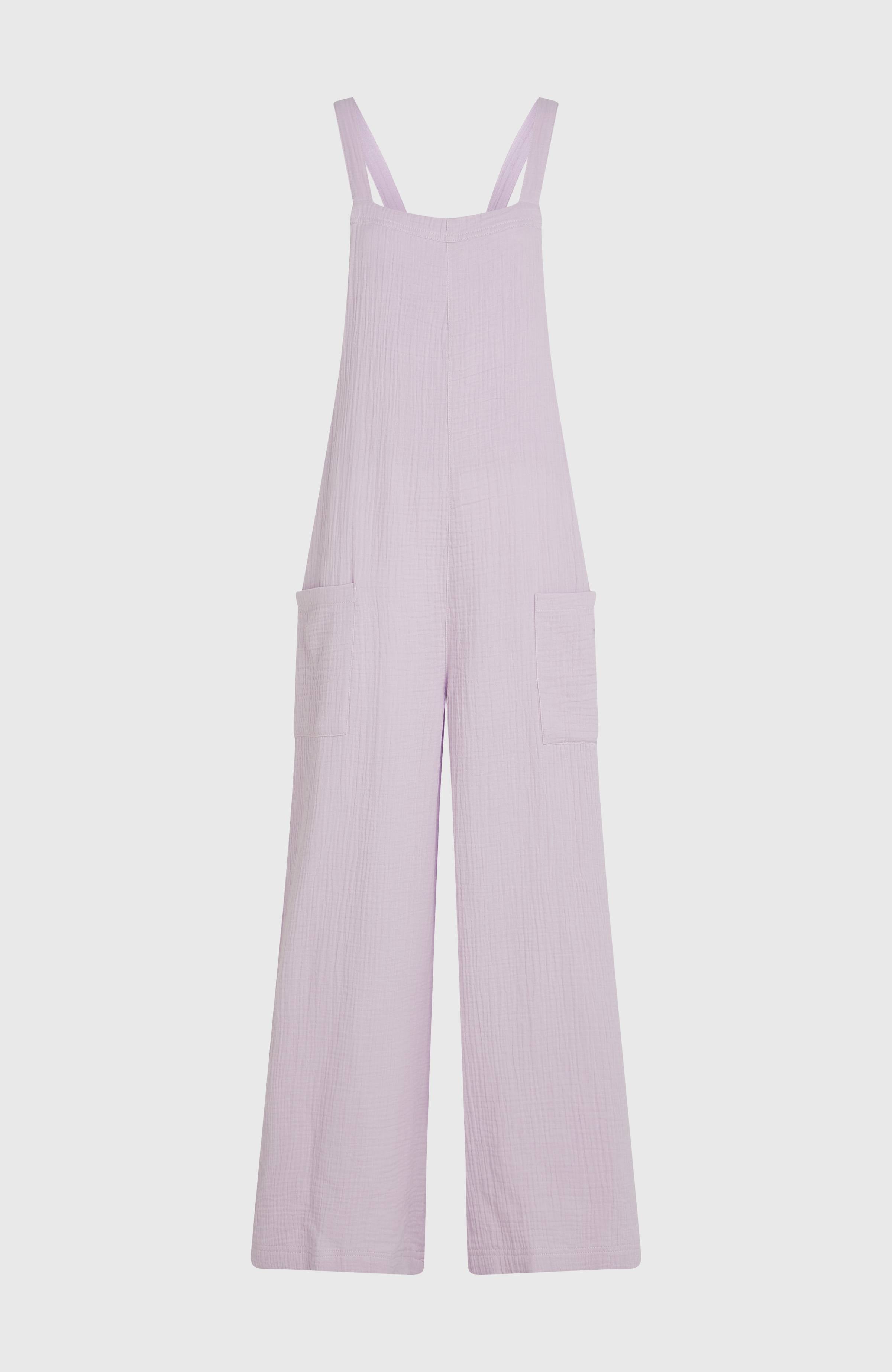 Brenda Structured Dungaree Pale Lavender