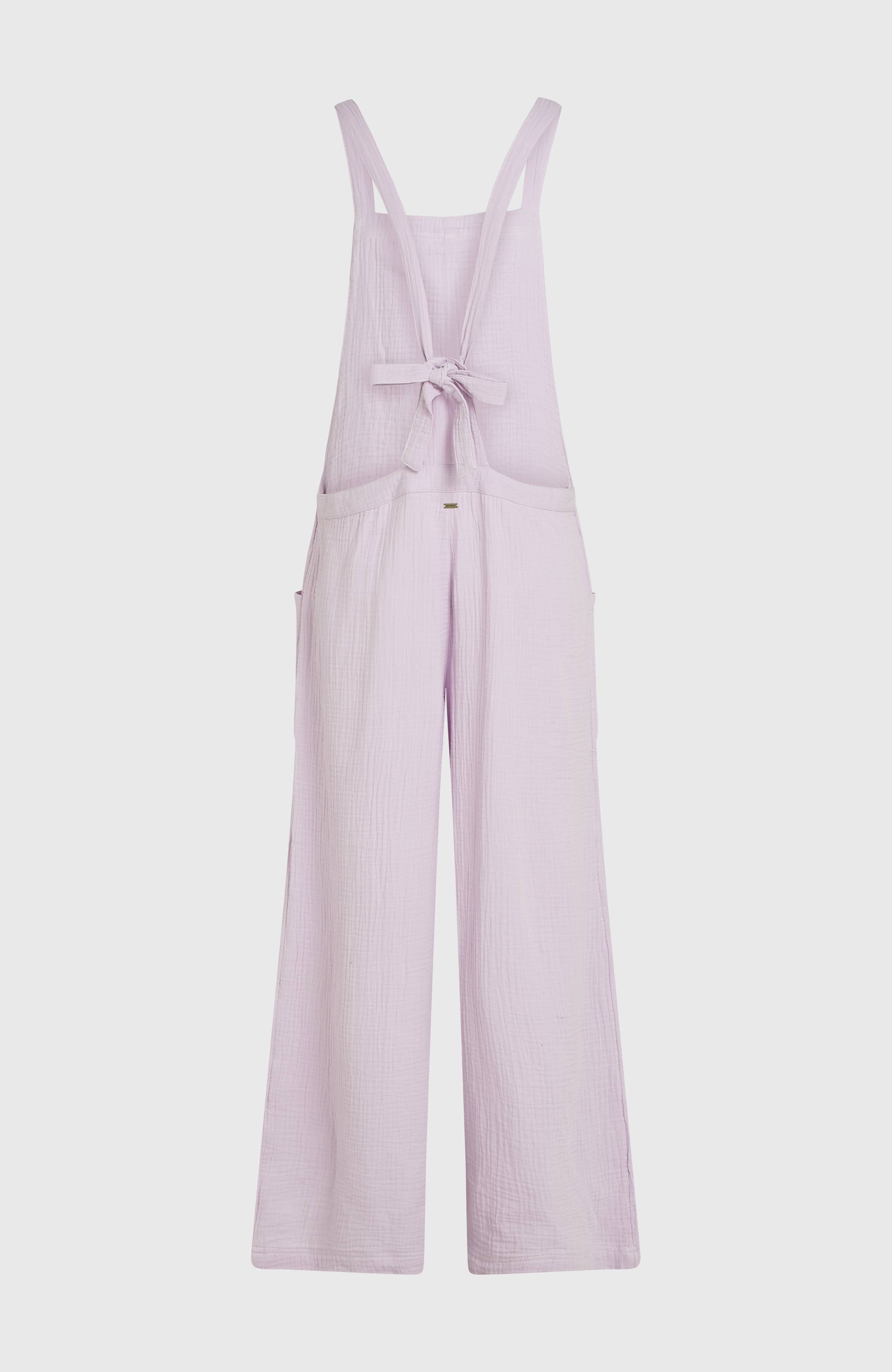 Brenda Structured Dungaree Pale Lavender