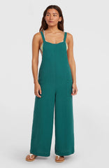 Brenda Structured Dungaree Botanical Heat
