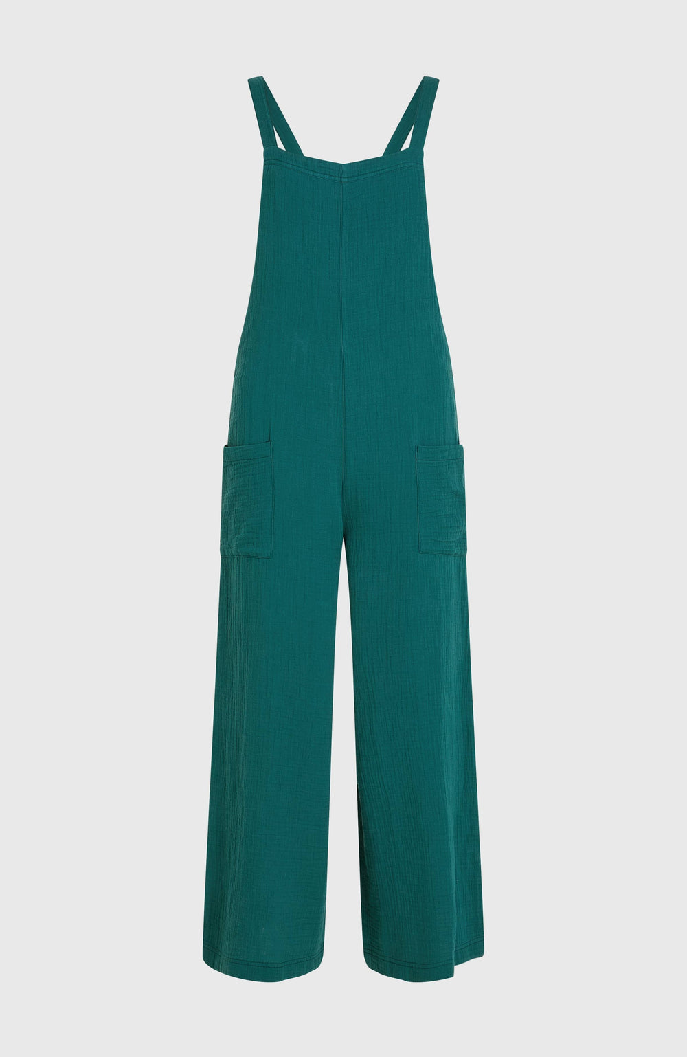 Brenda Structured Dungaree Botanical Heat