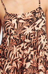 Rilee Short Dress Black Brazillian Sun