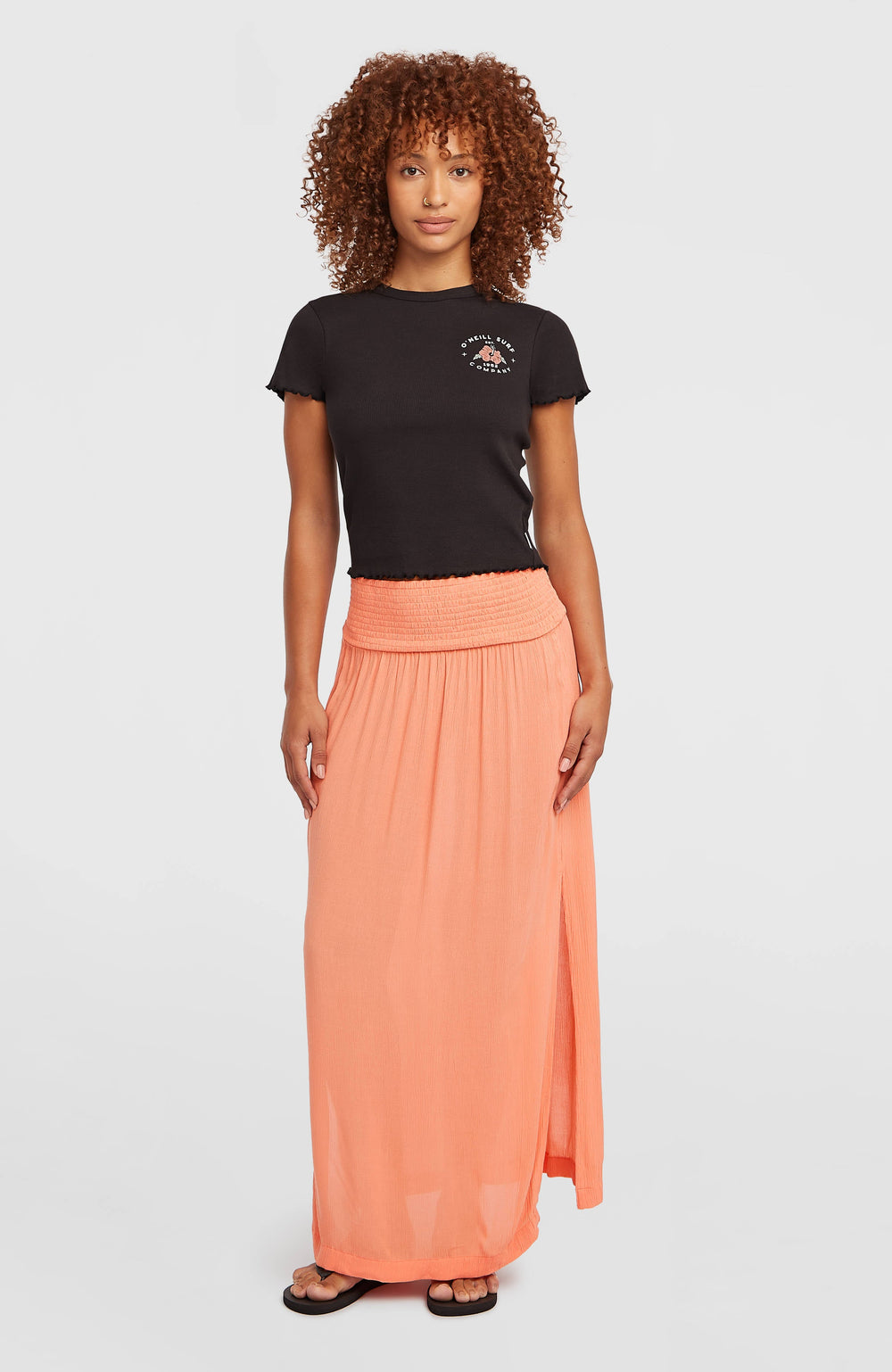 Johnny Maxi Skirt Funky Peach