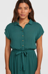 Lori Maxi Shirt Dress Botanical Heat