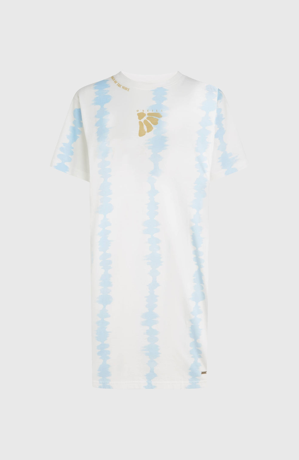 Women of the Wave T-Shirt Dress White TDTee