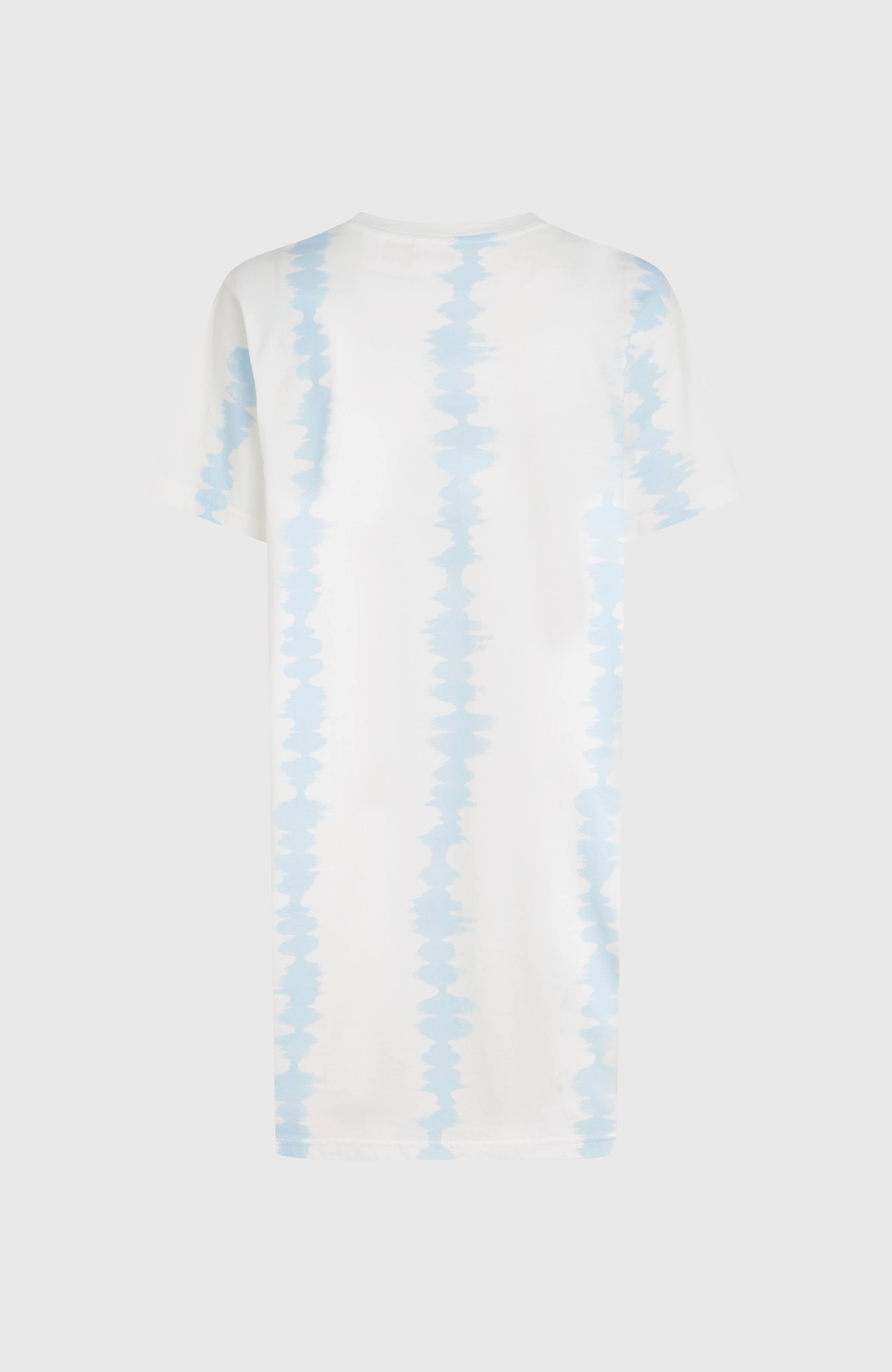 Women of the Wave T-Shirt Dress White TDTee