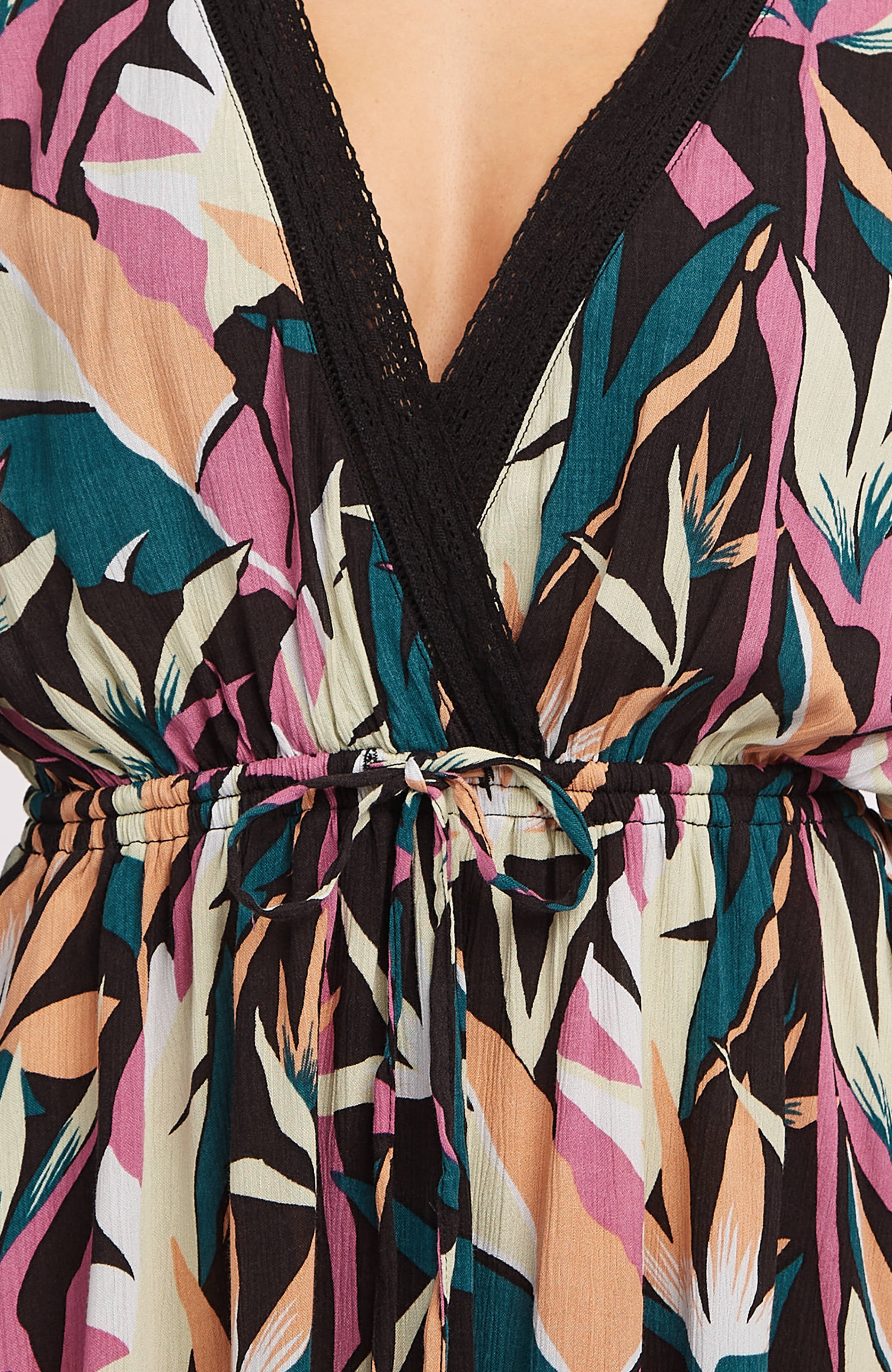 Essentials Tokeena Cover Up Dress Black Wmns Tropicana