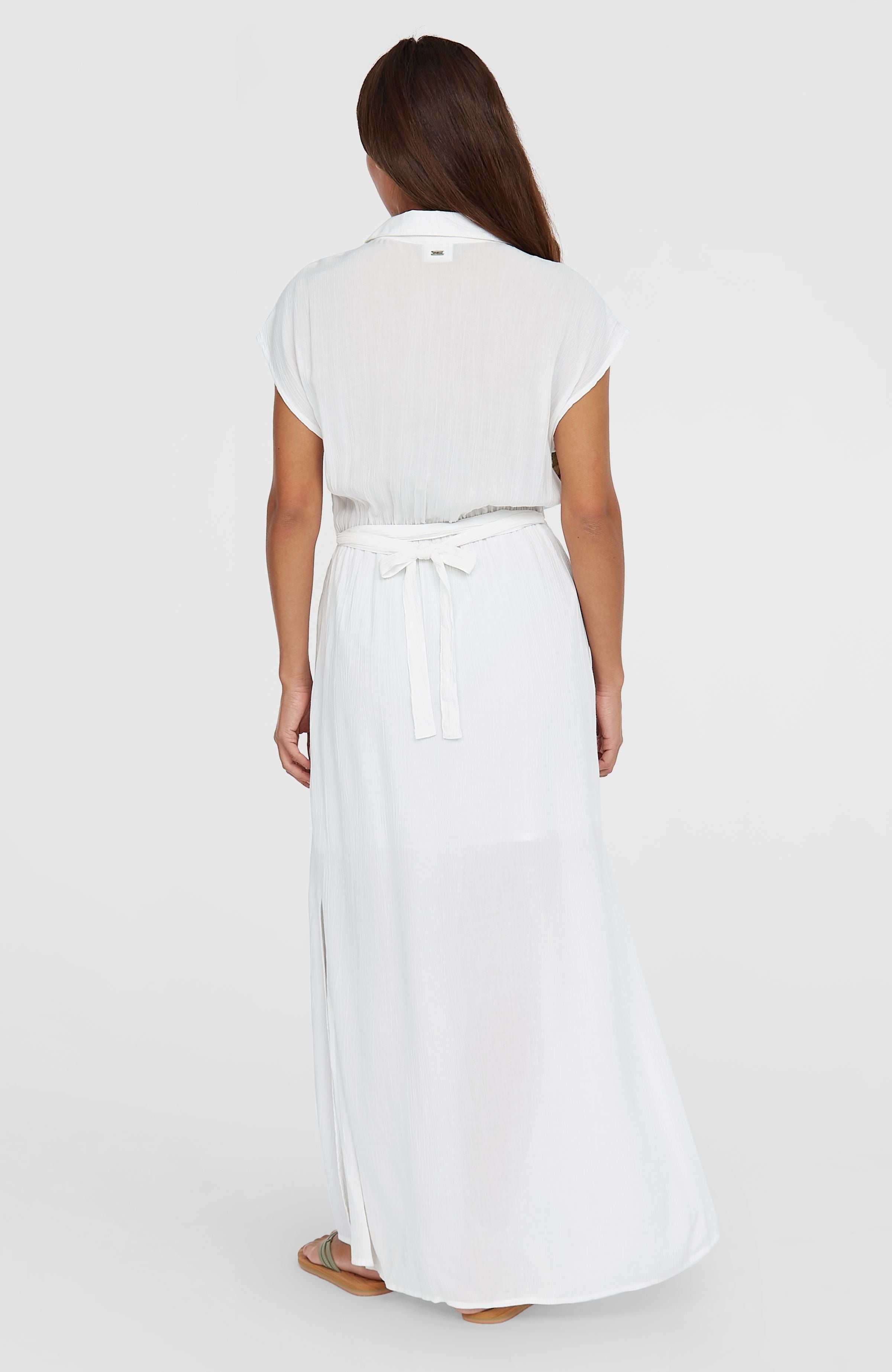 Lori Maxi Shirt Dress Snow White