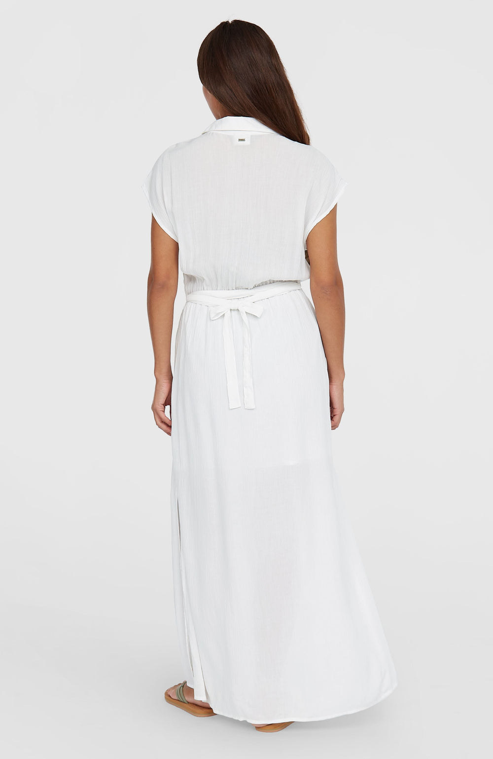 Lori Maxi Shirt Dress Snow White