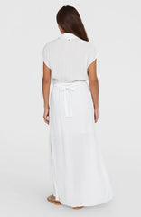 Lori Maxi Shirt Dress Snow White
