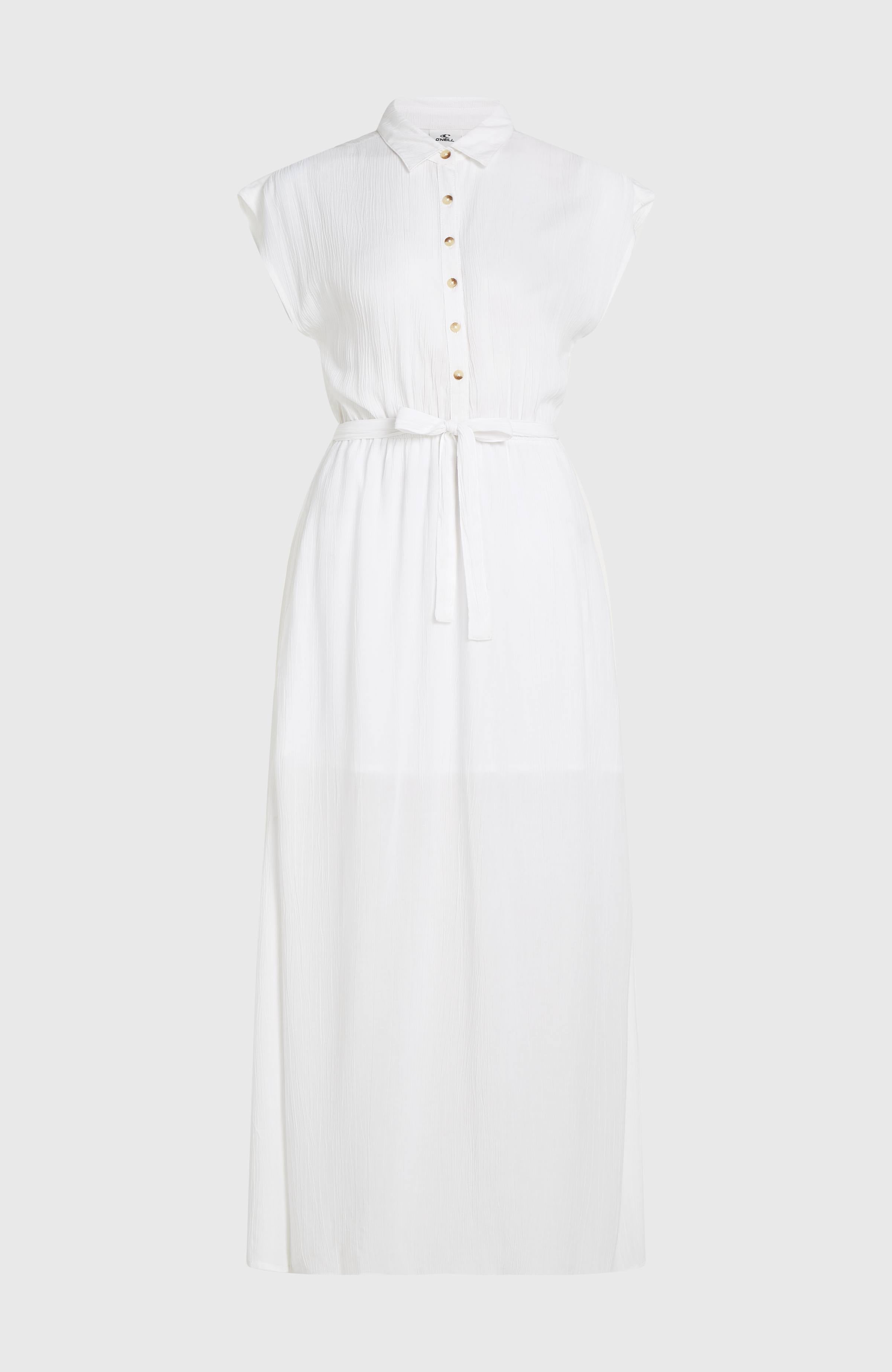 Lori Maxi Shirt Dress Snow White