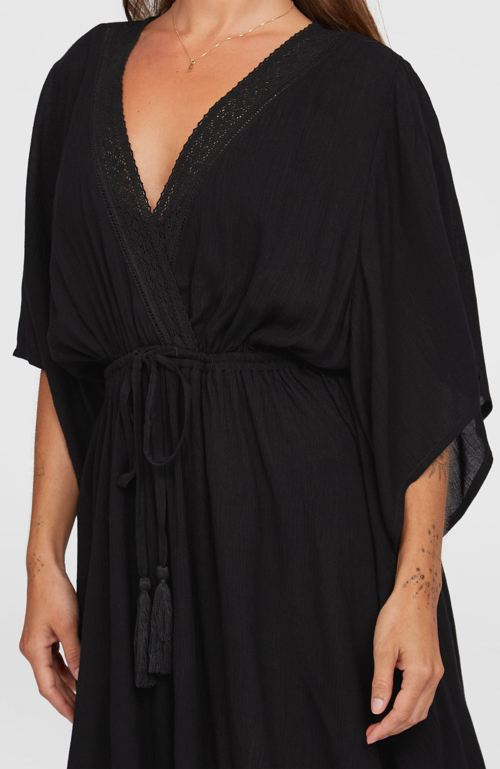 Essentials Cover Up Dress Black Out