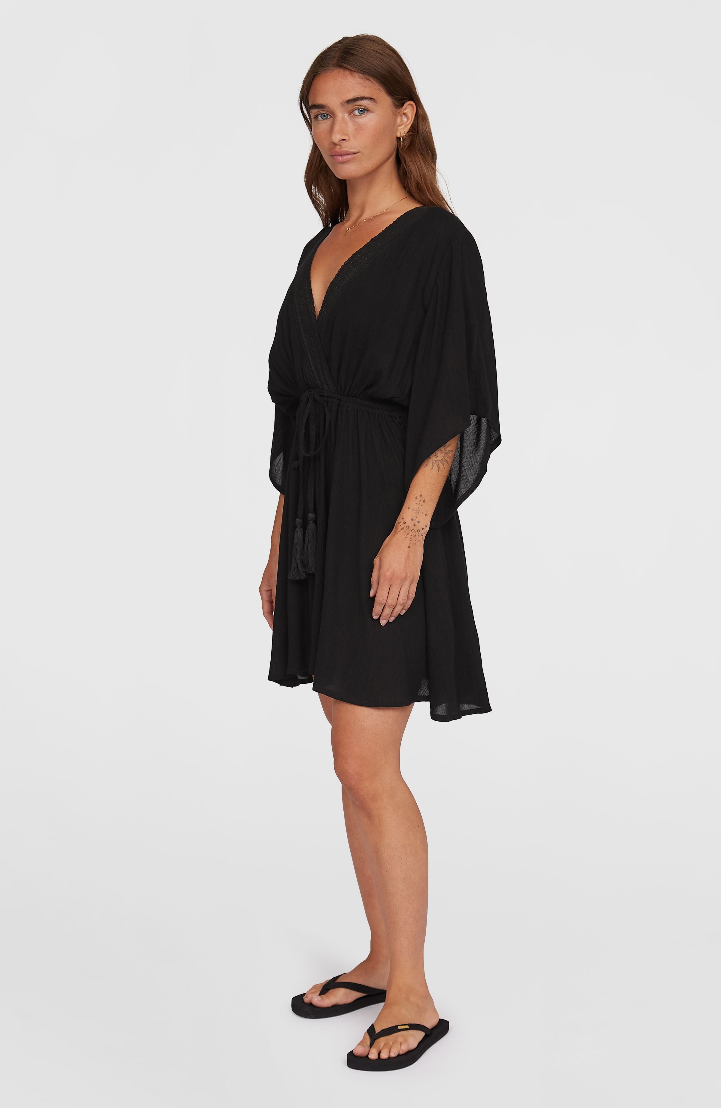 Essentials Cover Up Dress Black Out