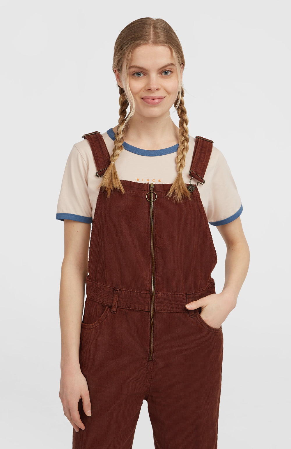 O'Riginals Cord Dungarees Hazel Spice
