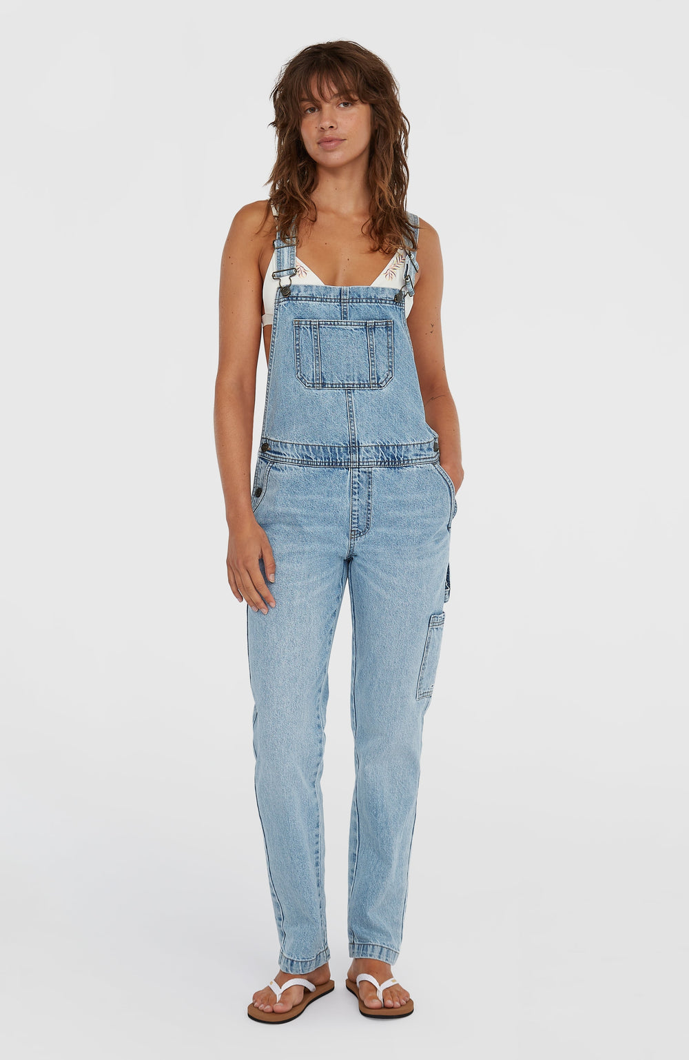 Essentials Twill Dungaree Denim Blue