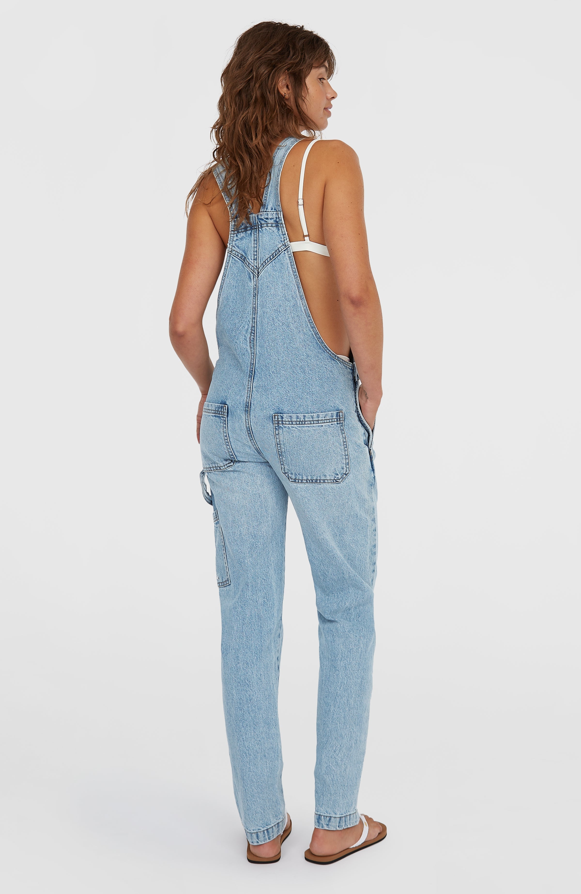 Essentials Twill Dungaree Denim Blue