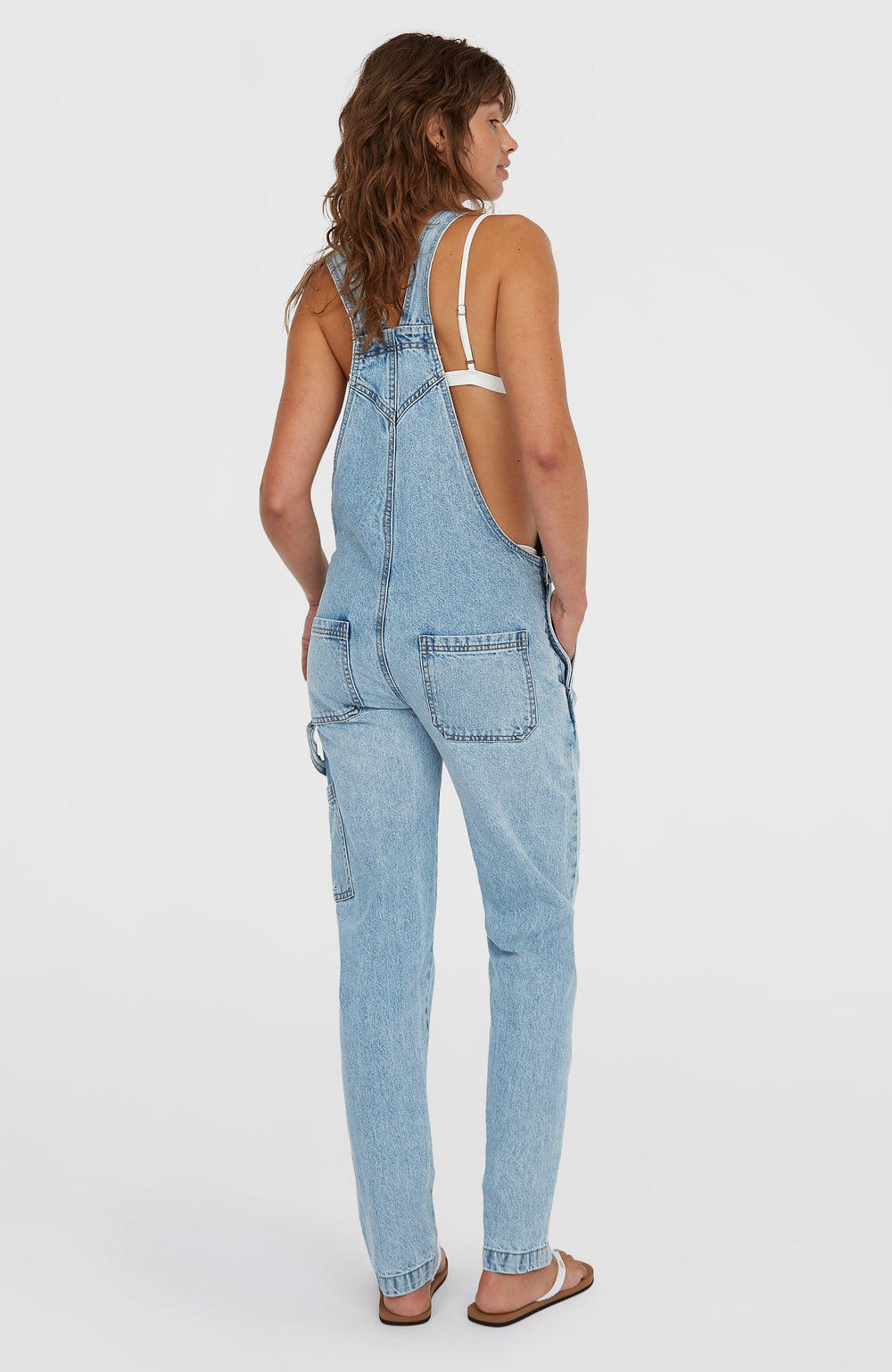 Essentials Twill Dungaree Denim Blue