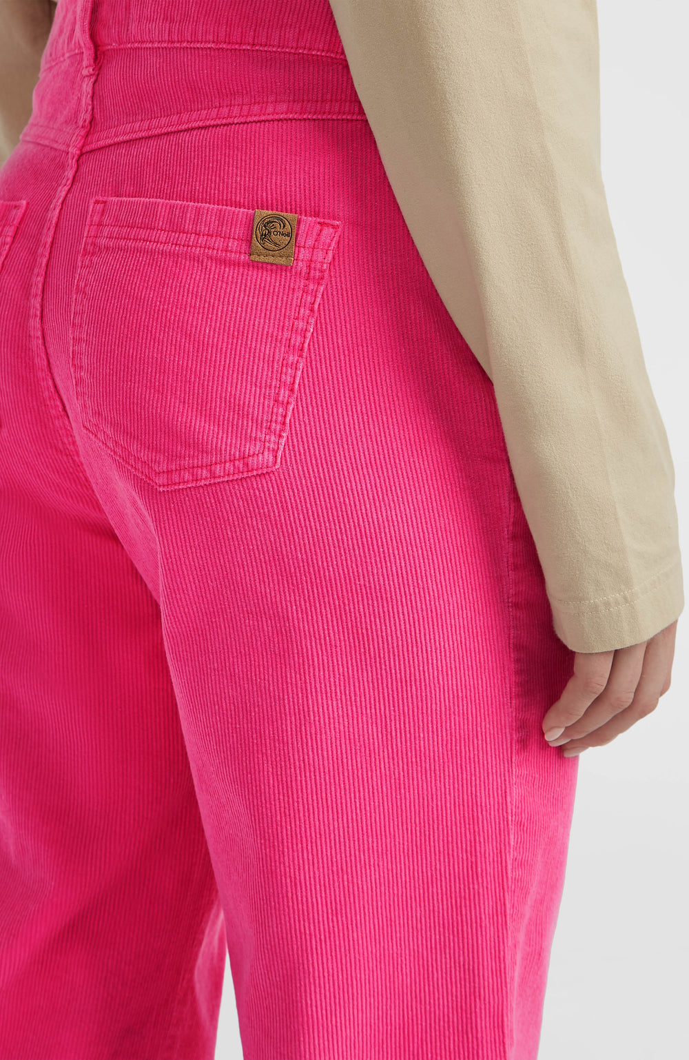 O'Riginals Cord Dungarees Carmine Rose