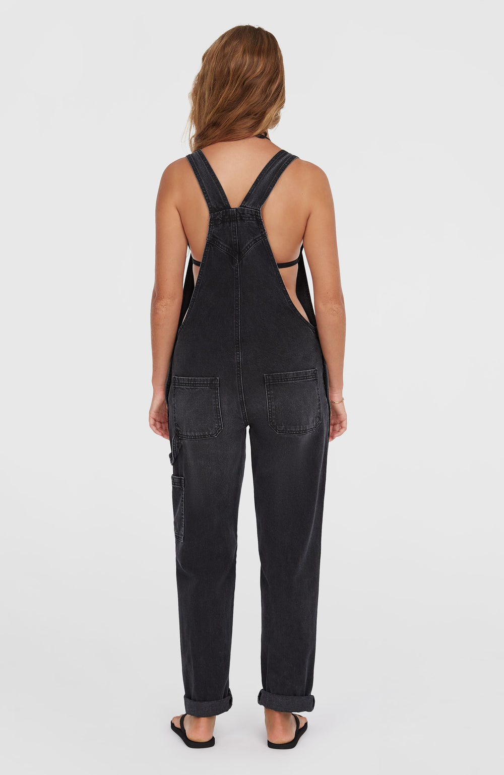 Essentials Twill Dungaree Black Out