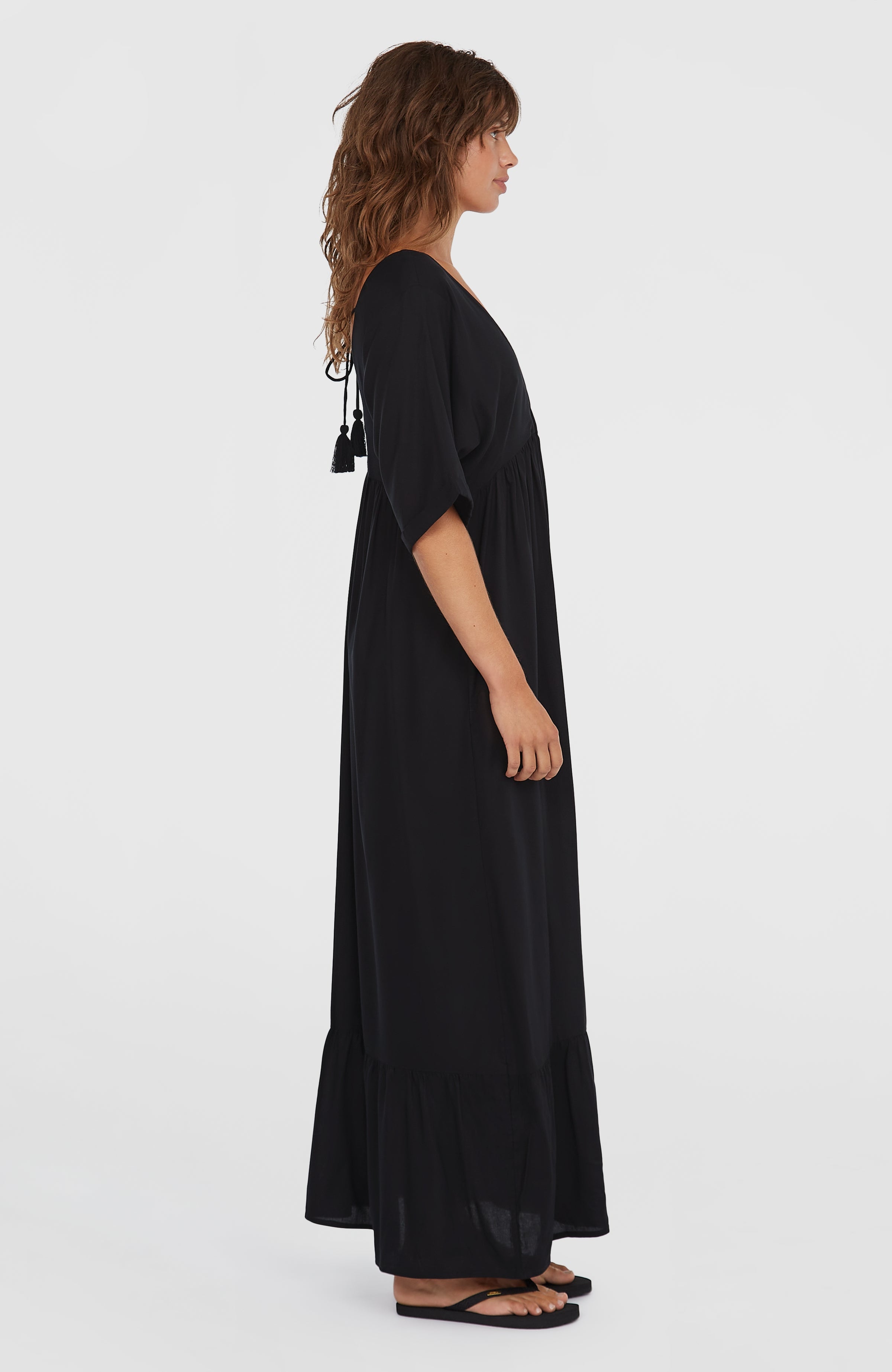 Women of the Wave Maxi Dress Black Out