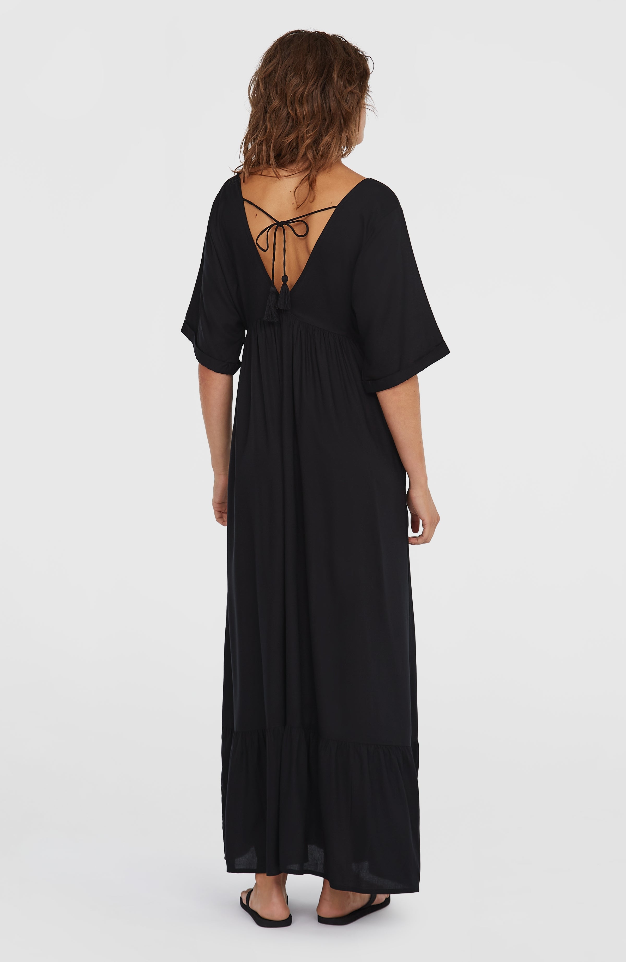 Women of the Wave Maxi Dress Black Out