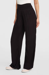 Johnny Smocked Waist Pants Black Out